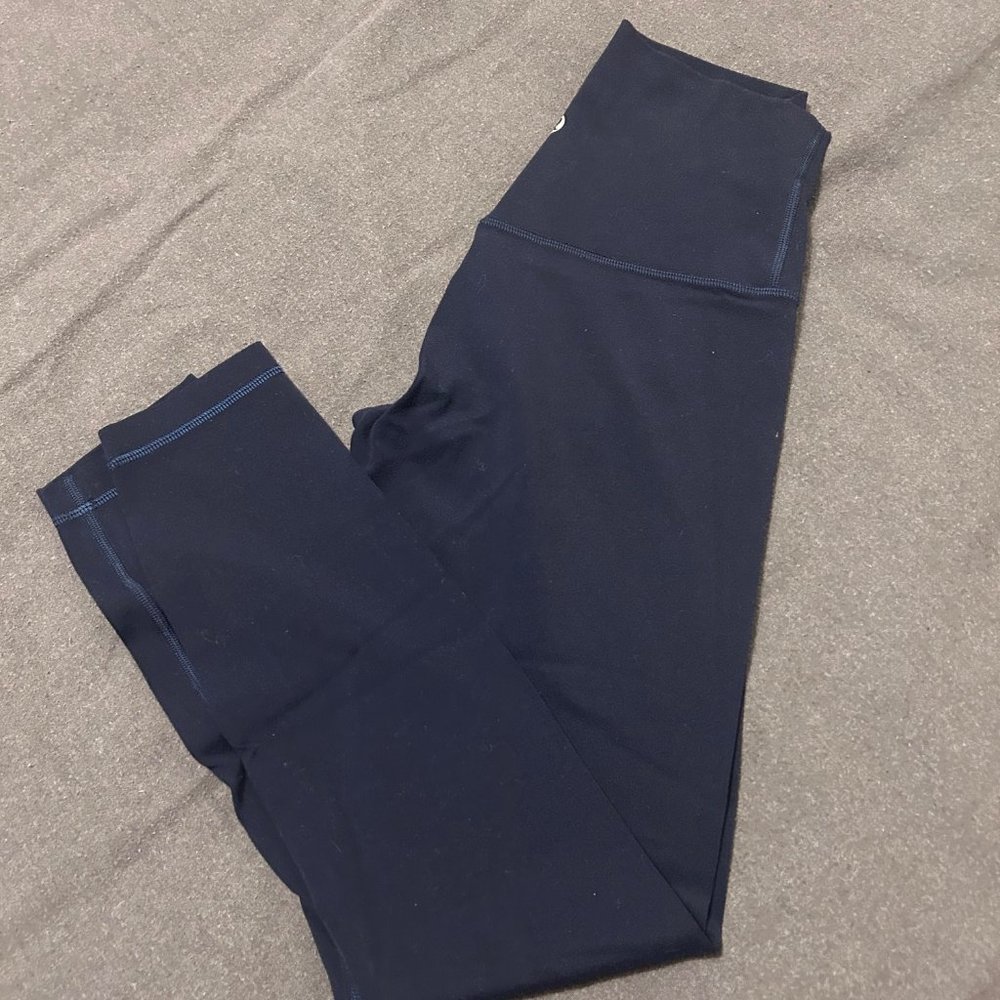 lululemon Align™ High-Rise Pant 25" Colour True Navy Size 4
